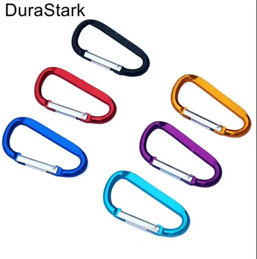 Aluminum Carabiner Hook D Shaped Aluminum Snap Hook