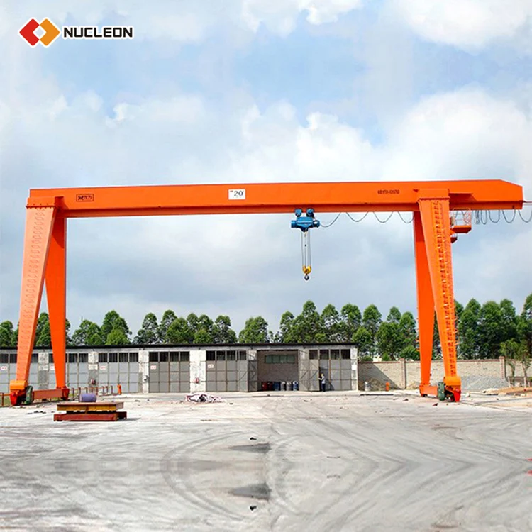 5 ton 10 ton Single Girder Chinese Gantry Crane for Industrial Factory