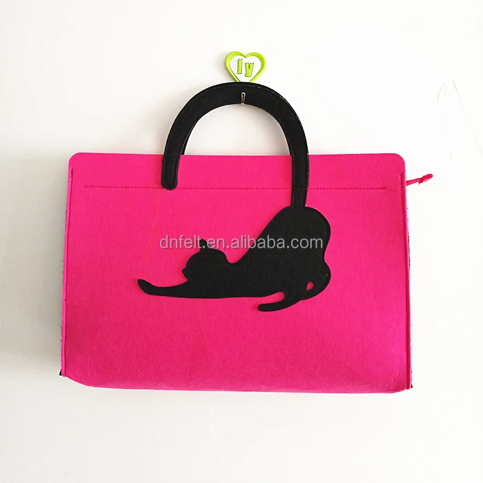 
China manufacturers Wholesale felt beach tote bag hand bag for men 