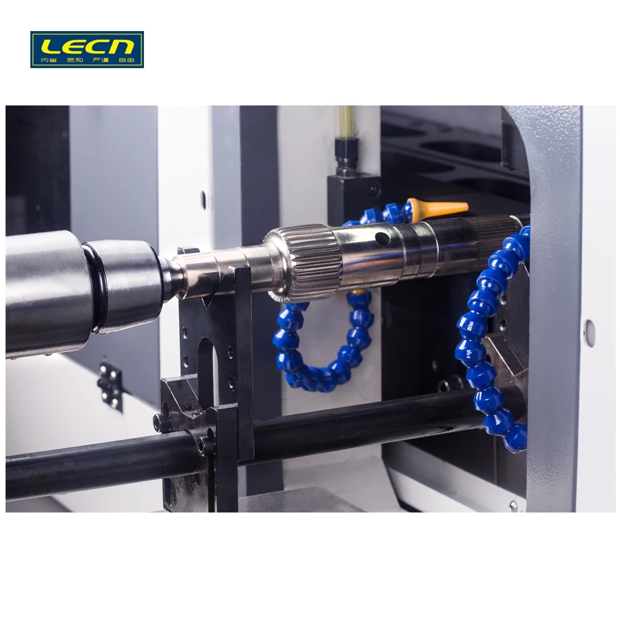 LC800A /LC1000A horizontal Spline shaft hobbing Machine for auto parts forming