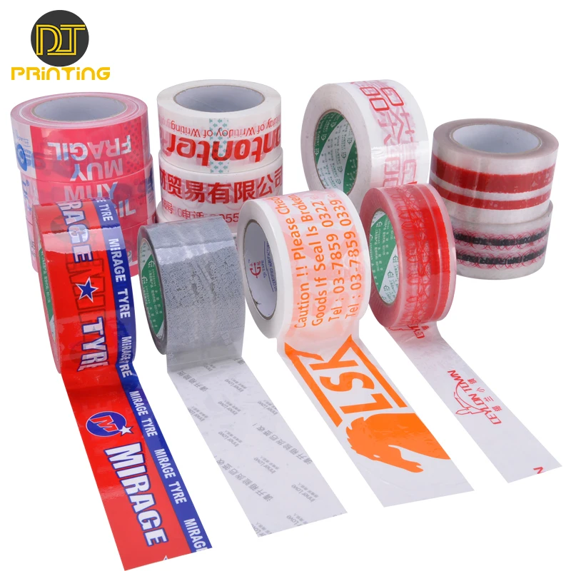 Printed Packing Tape Plastic Tape Bottle Sealing