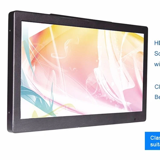 
18.5 inch square automobile bus LCD Monitor advertising tv 