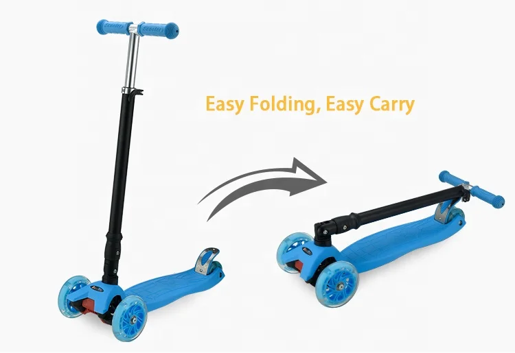 Fashion designed 3 wheel pro scooter/easy rider toys for kids
