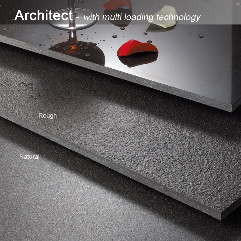 Ivory non-slip restaurant kitchen floor tile