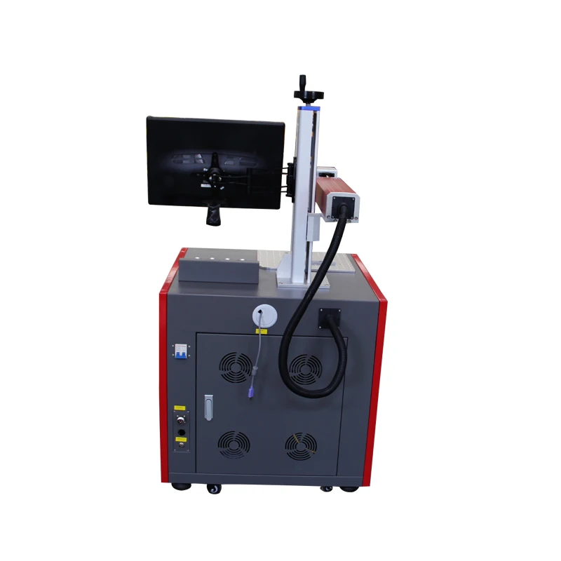 Professional 30 watt mopa fiber color laser marking machine plastic sign engraving machine food packaging date stamp machine