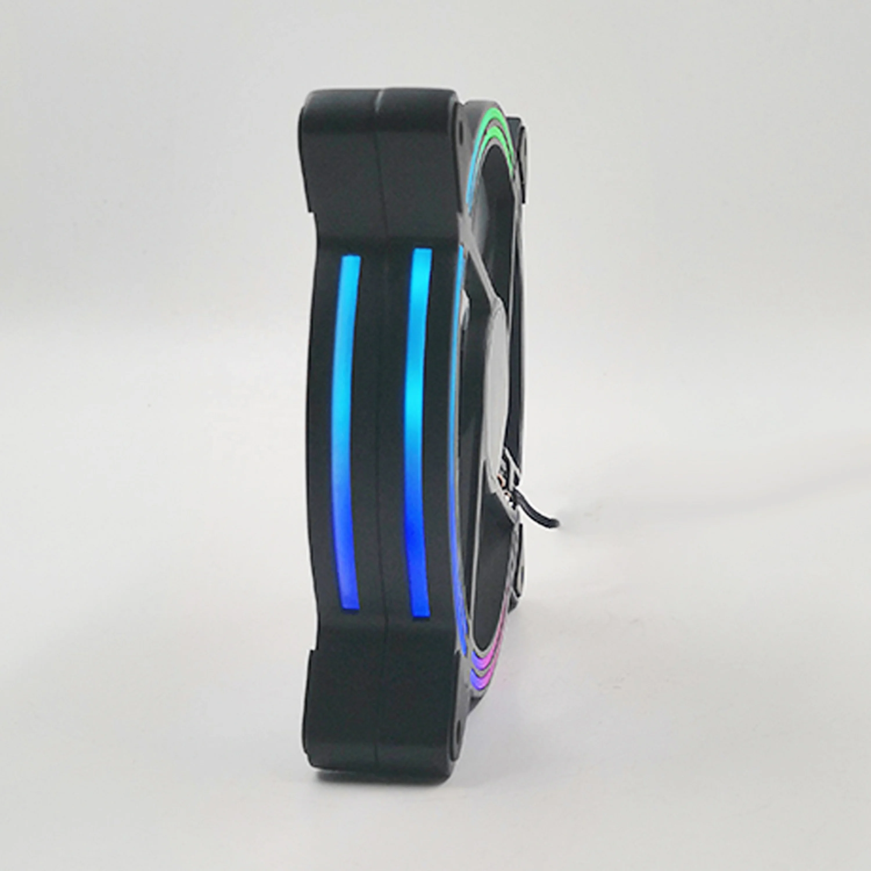 Радужный кулер RGB 120 мм по заводской цене, вентилятор с низким уровнем шума для компьютера, вентилятор ARGB