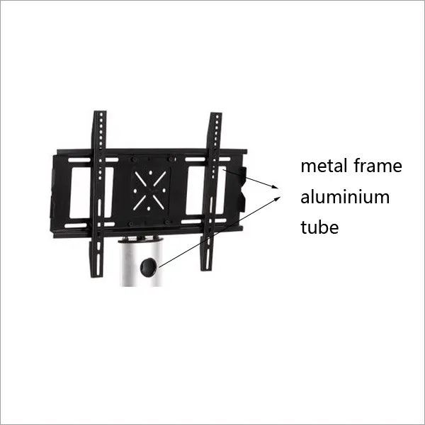 High Quality European Swivel modern tempered glass plasma LCD Meuble tv stands Furniture designs RA041