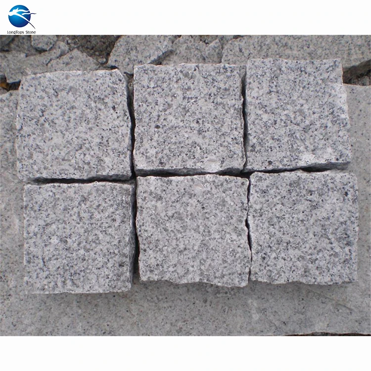 Hot selling cut to size cheap g603 grey granite cobblestone