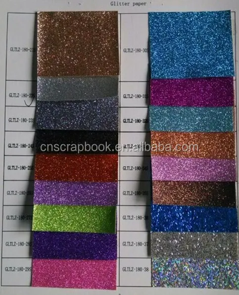 
Printing glitter paper and glitter paper for printer sample free 
