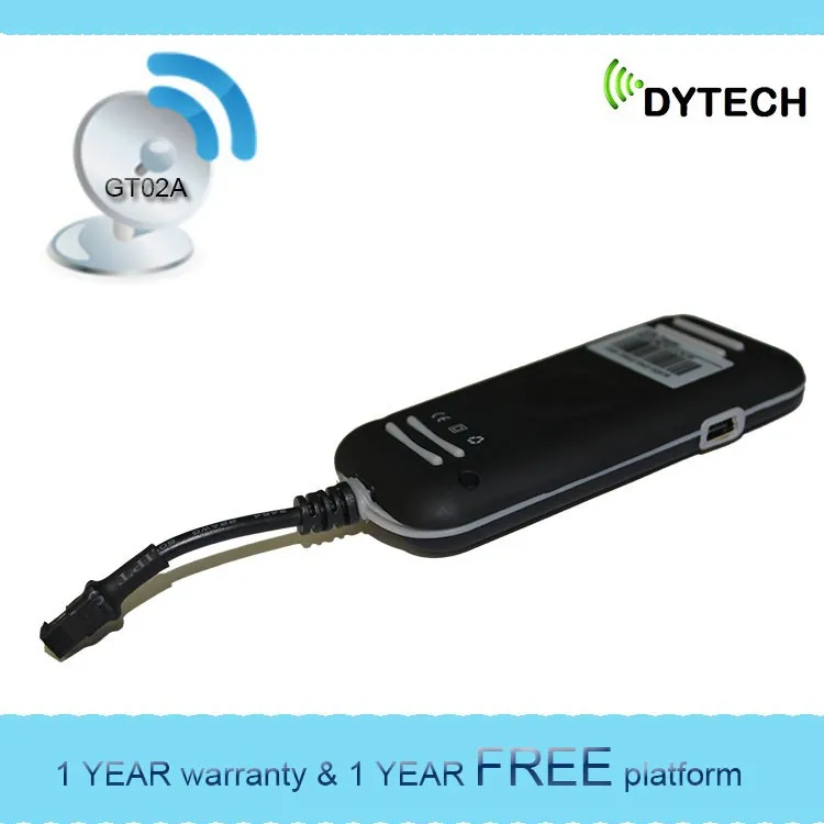 DYEGOO cheap price High quality e-bike car mini gps tracker GT02A with software online real time tracking system