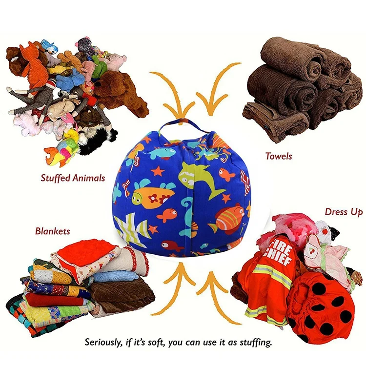 
sandro fashion new trend toys Stuffed Animal storage bean bag 