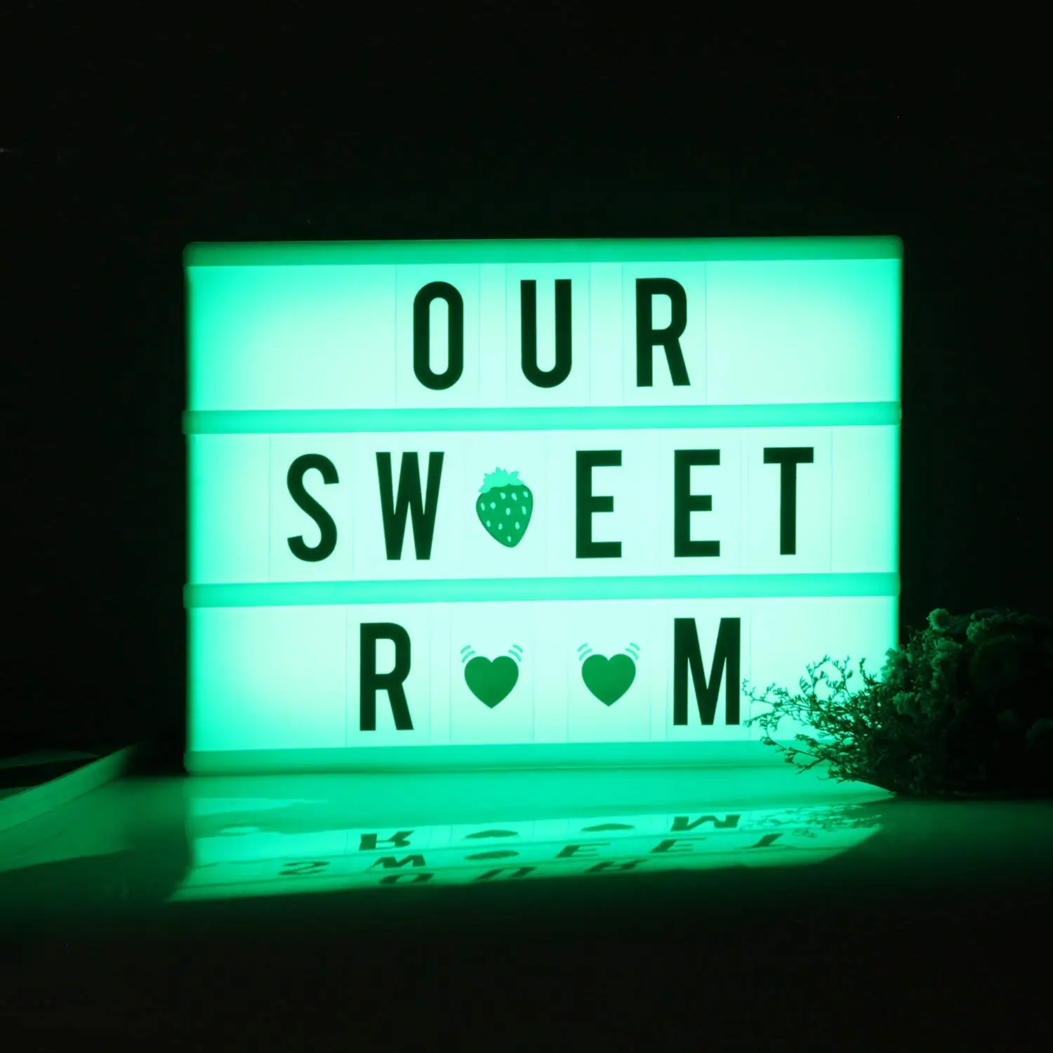 
DARK HERO brand Color changing My Cinema letters Lightbox A4 INS led light box for home decor gift with remote control 