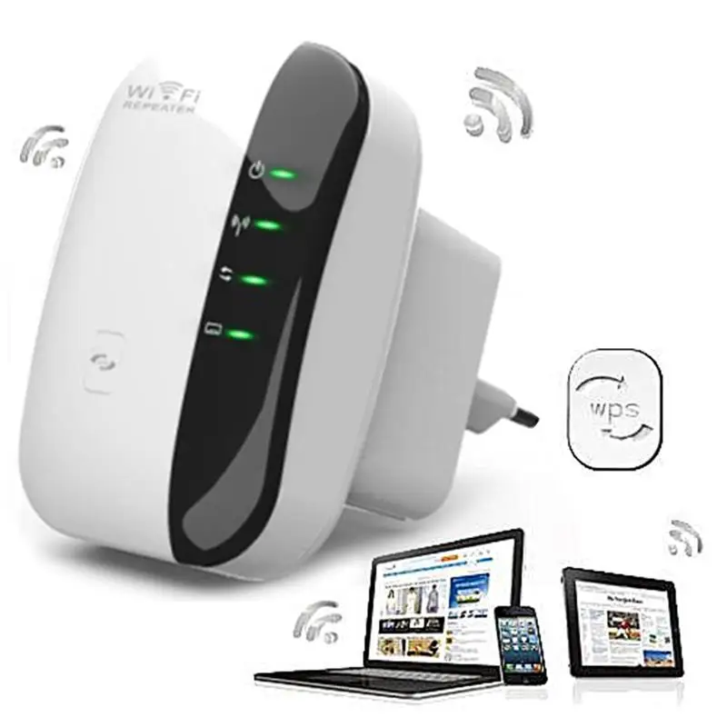 Популярная модель Amazon, беспроводной Wi-Fi ретранслятор 300 Мбит/с 802.11n/b/g, расширитель Wi-Fi сети