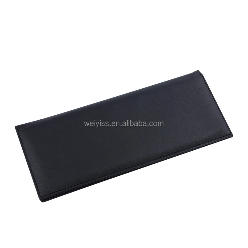 High Quality Leather Server And Waiter Organize Holder Check Book Folder Leather Cheque Book Wallet for Waiters