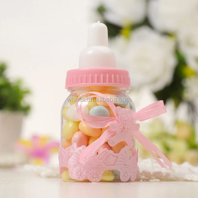 Plastic Baby Feeding Bottle Candy Box
