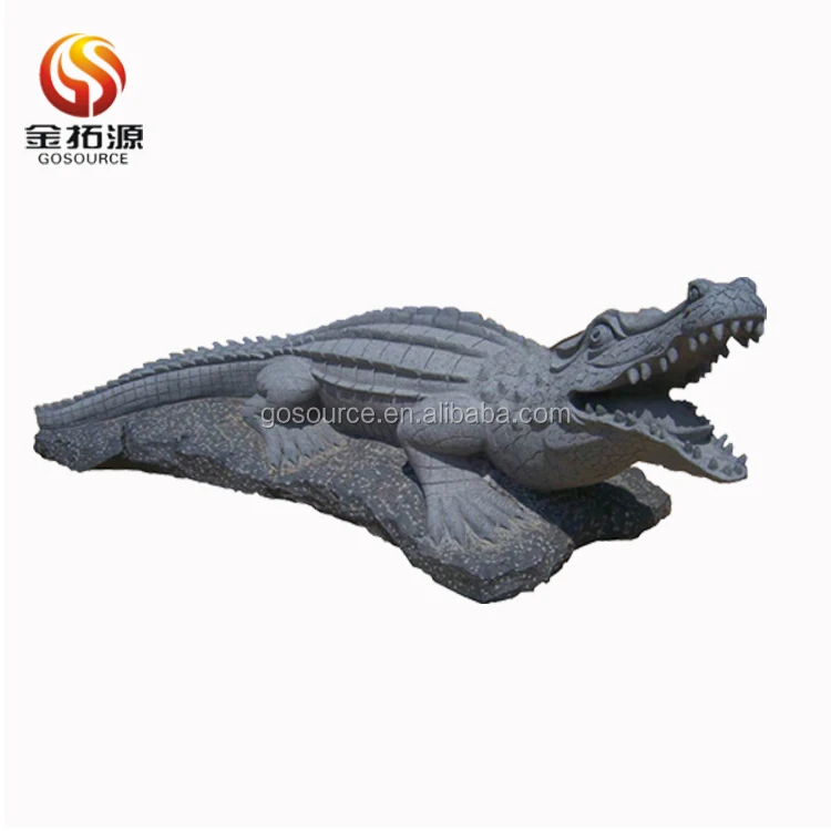Stone crocodile Statue