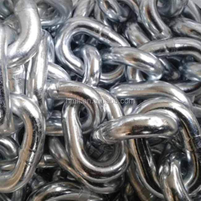EN818-2 6x18mm G80 galvanized small link chain