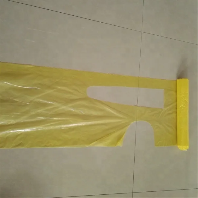 kids clear plastic apron white custom plastic apron