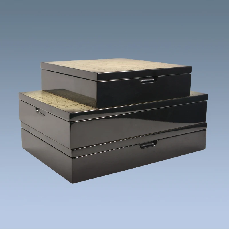 Wholesale handmade custom printed wooden chocolate gift box