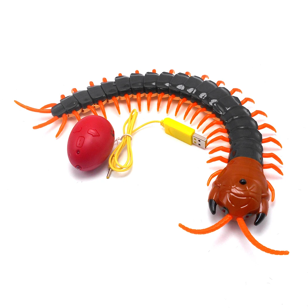 Remote Control Animal Centipede rc insect toy Funny Prank Toys