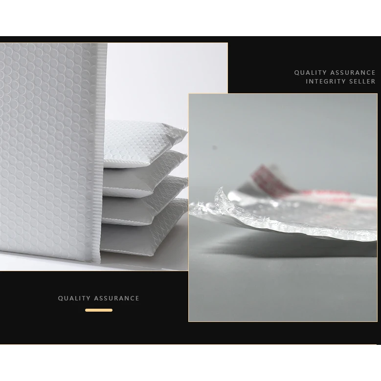 13.7*19.3inch Envelope High Toughness Mailing Bubble Mailer Matte Bubble Bag