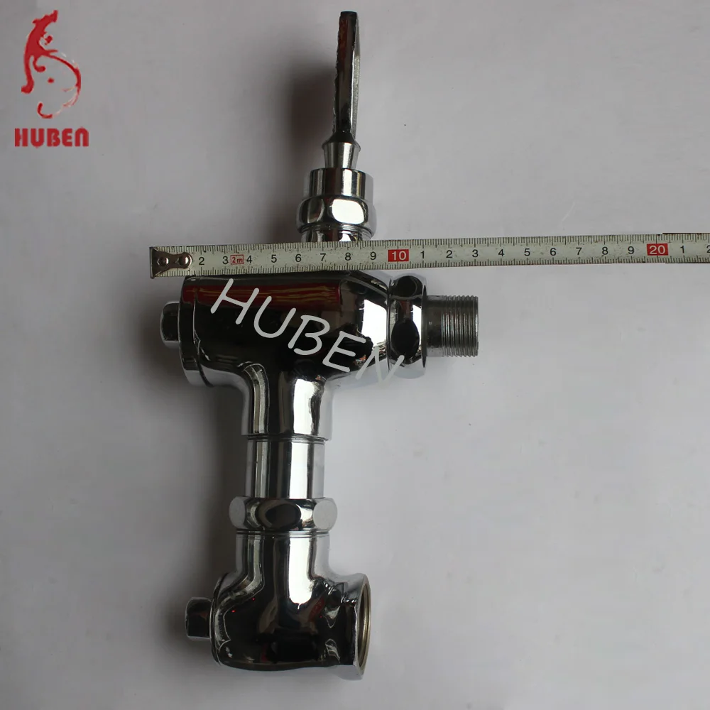 Brass chrome plated toilet flush valve 2015