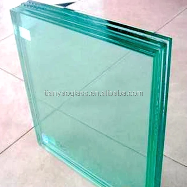 factory supply 8+8+8mm laminated glass bulletproof glass