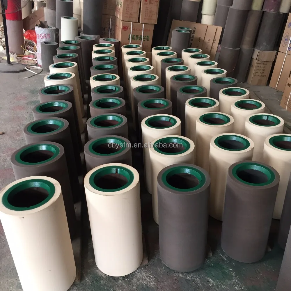 14inch rice mill rubber rolls on steel drum.rice mill rubber rollers