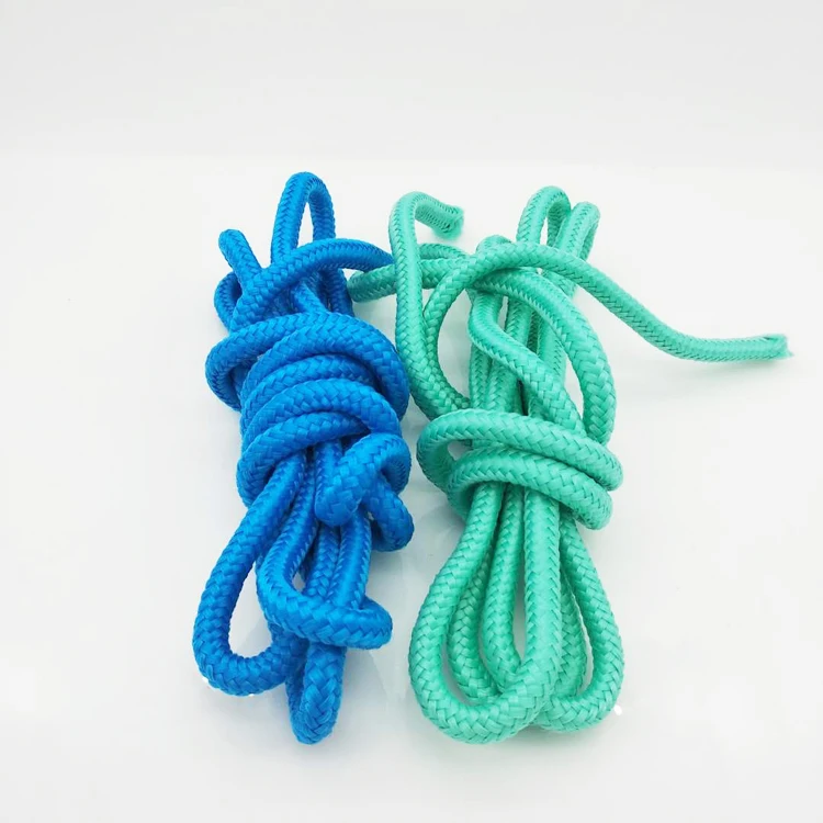 Manufacturer Silver Grey color rope 4mm 5mm 6mm PP Braided Packing Bag Rope Handle for Bag Hat Toys