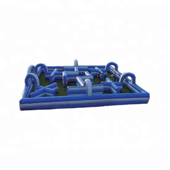 large outdoor adult obstacles laser tag inflatable maze inflatables fun house maze for sale