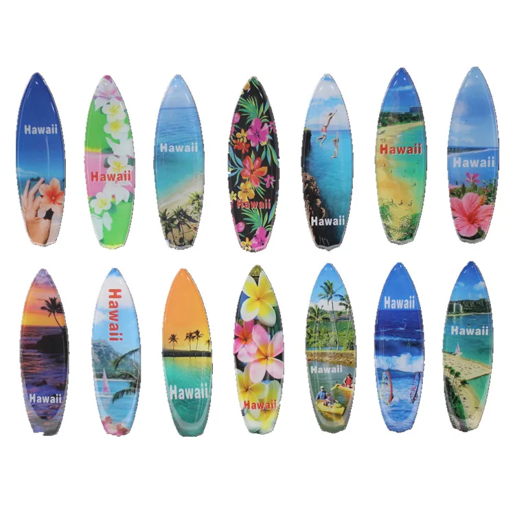 100 fridge magnet custom 17pt high gloss magnet surf boat hawaii fridge magnet