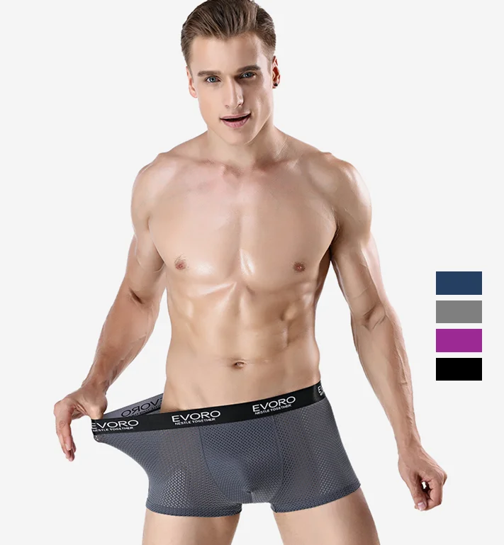 Индивидуальное сексуальное обнаженное мужское Прозрачное нижнее белье, мужское шелковое нижнее белье на заказ