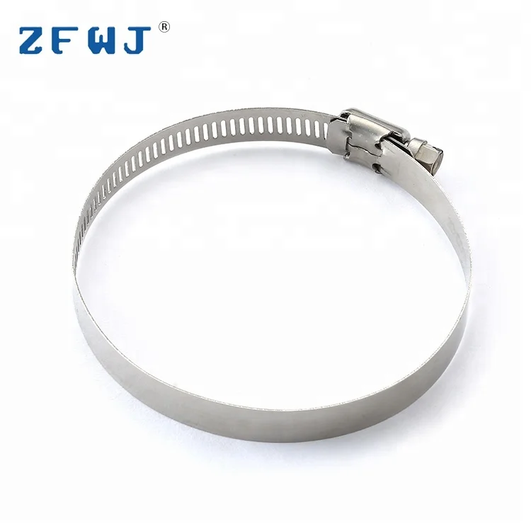80-100mm stainless steel automobile fittings american type hose clamp