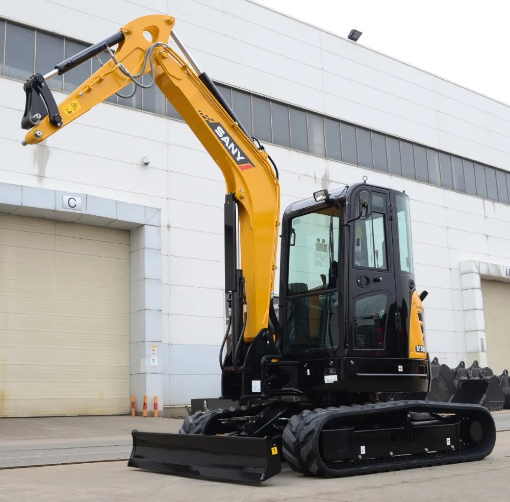 SANY SY500H 50 Tons Large Tracked Digger Excavator Tree Planting Hole Digger