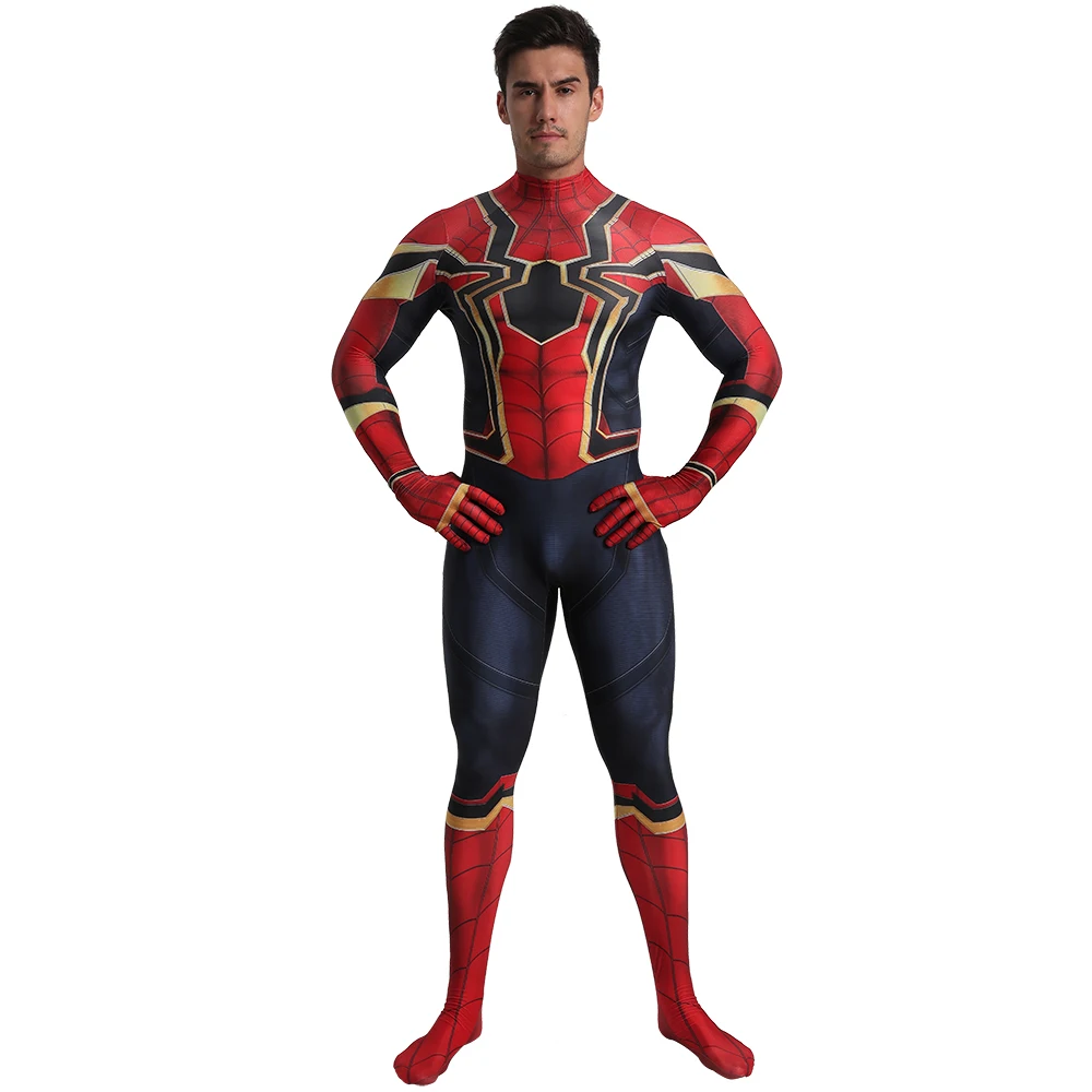 Недорогие костюмы zentai с изображением Человека-паука