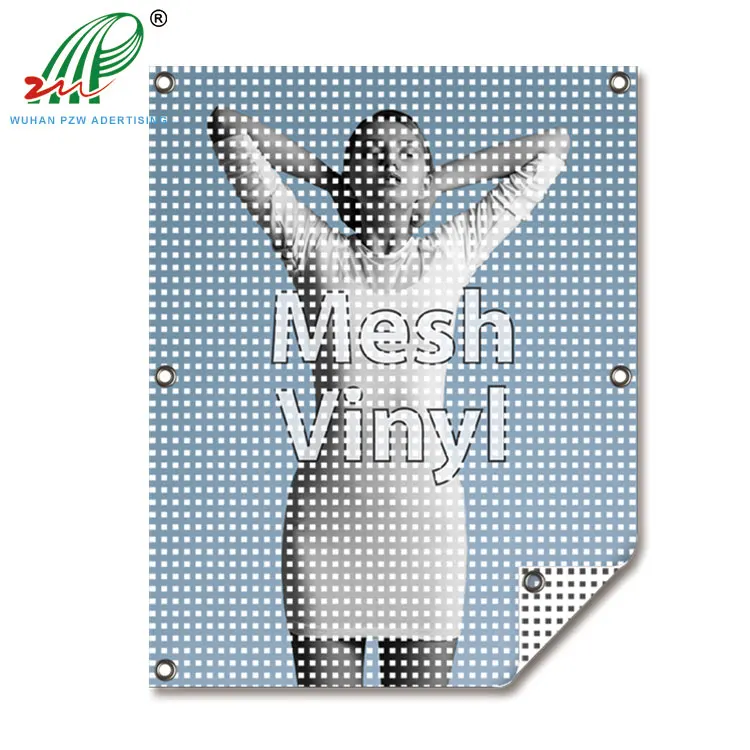 Custom Outdoor Air Mesh Advertising Banner