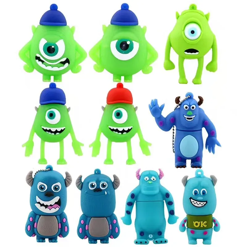 high speed  PVC cartoon usb flash drives customized cartoon character usb memory sticks Halloween series USB memory drives