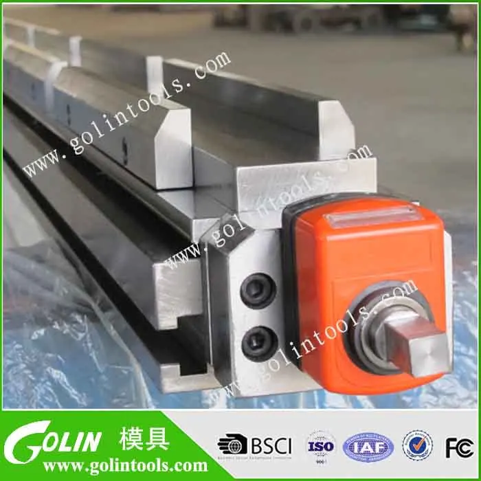 all kinds of press brake crowning tables for adjustment components