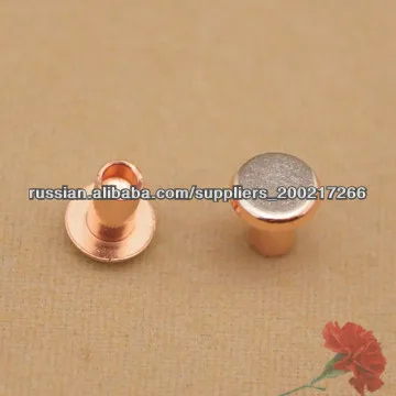 Электрические Серебряный Медный сплав Полые заклепки