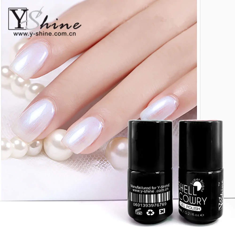 2016 Wholesale High Quality Free Sample UV LED Seashell Nail Gel Polish