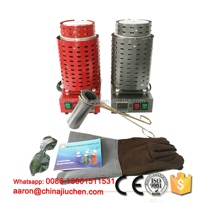 Portable Smelting 1kg Silver Gold Melting Machine for Casting Pearls and Jewels