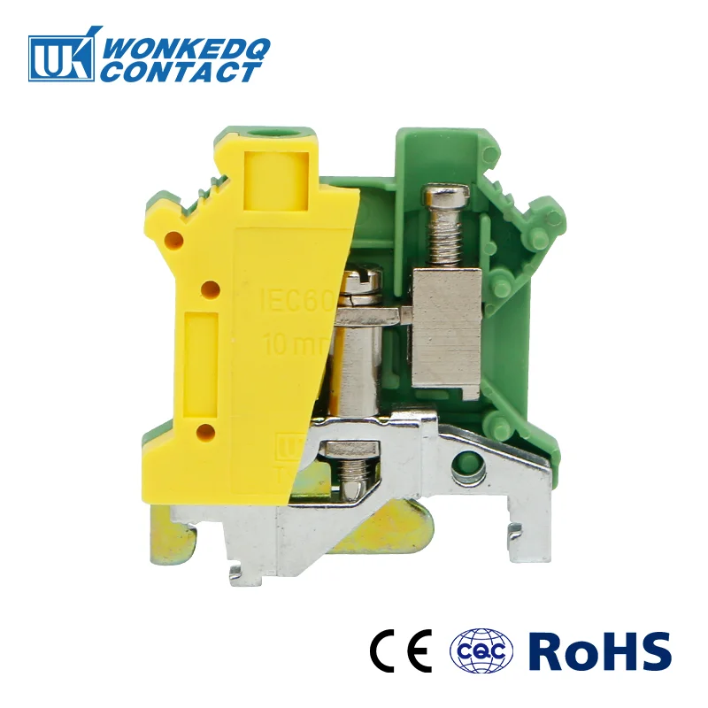 JUSLKG 10N UK Din Rail Grounding BLOCK Phoenix Contact