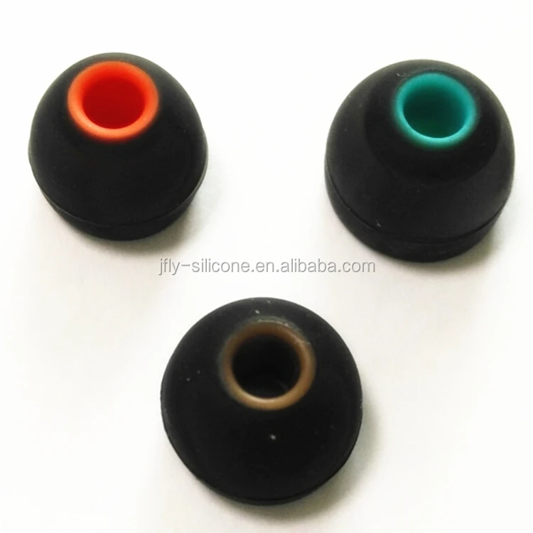 
Silicone Earplug For JayBird BlueBuds X, X2 Double Color Earpiece 6.3mm 