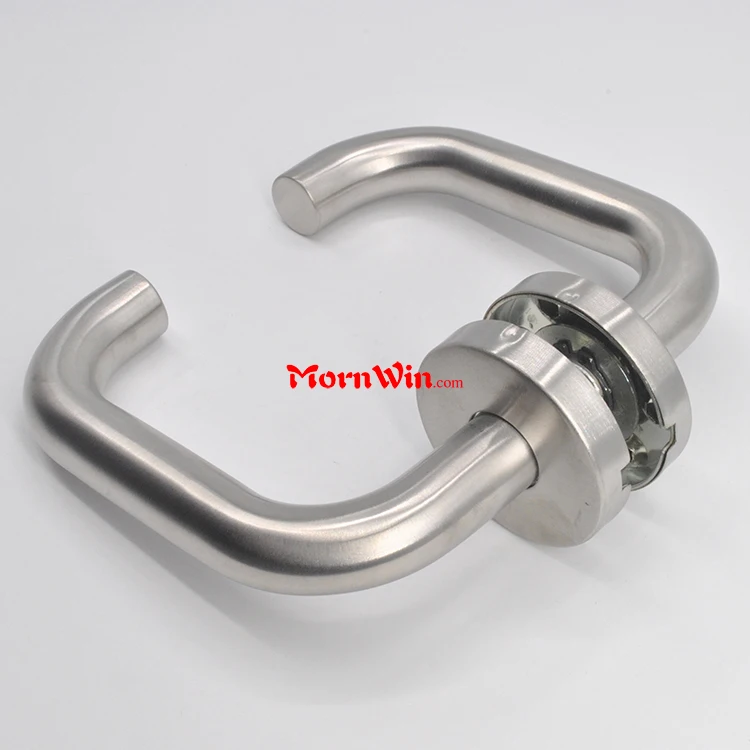China Manufacturer Germany hot sale stainless steel 304 door handle for wooden door