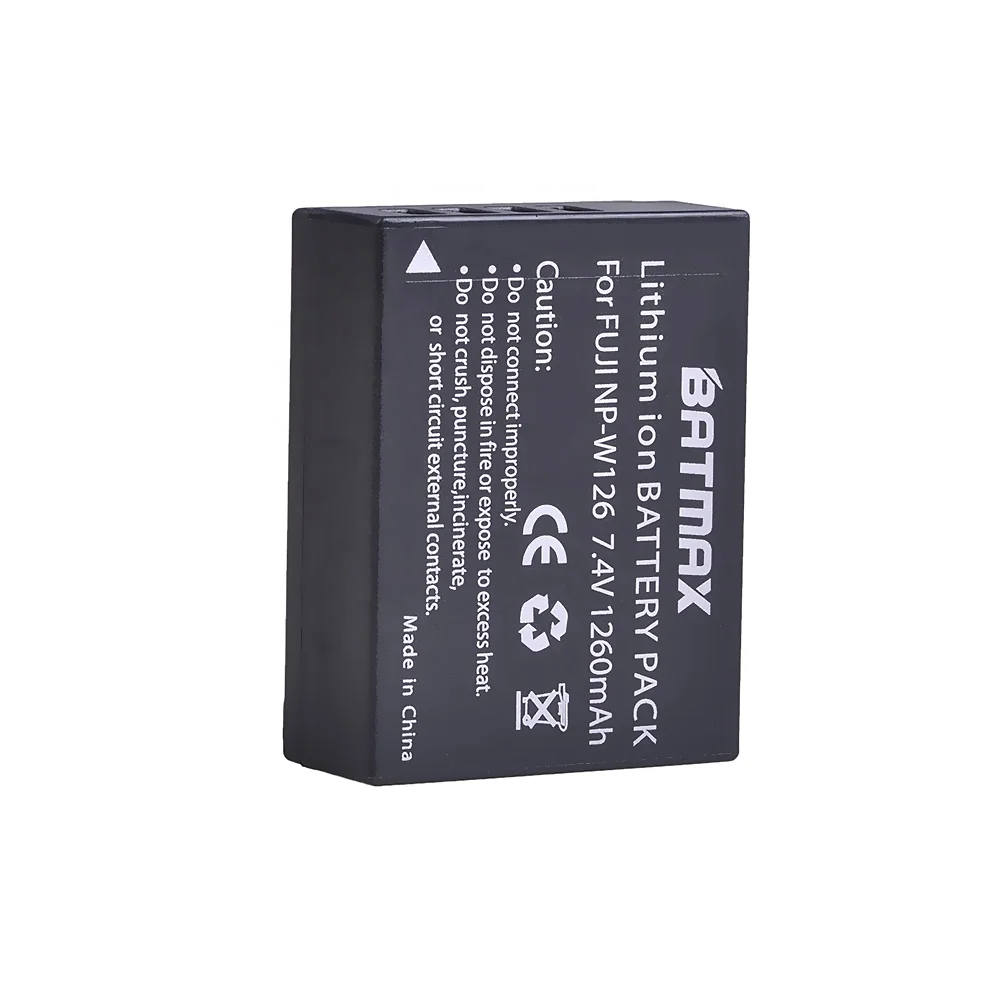 
NP-W126 NP W126 NPW126 Replacement Battery for Fujifilm FinePix HS30EXR HS33EXR HS50EXR X-A1 X-E1 X-E2 X-M1 X-Pro 1 camera 
