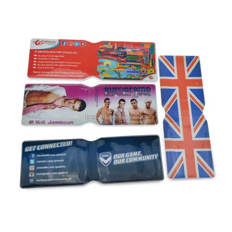 
New Product 2019 PVC Card or Ticket Travel Wallet Holder Document Vinyl Plastic Airline Ticket Holder 