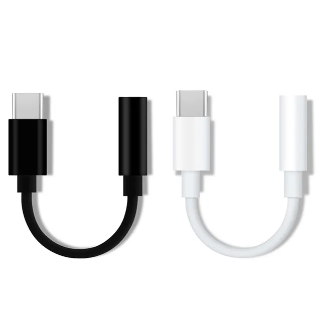 
USB Type C to 3.5mm Adapter Cable Headphone Earphone Jack AUX Type-C Convertor Cabel for Letv Leeco Le Max 2 Pro 3 for xiaomi 