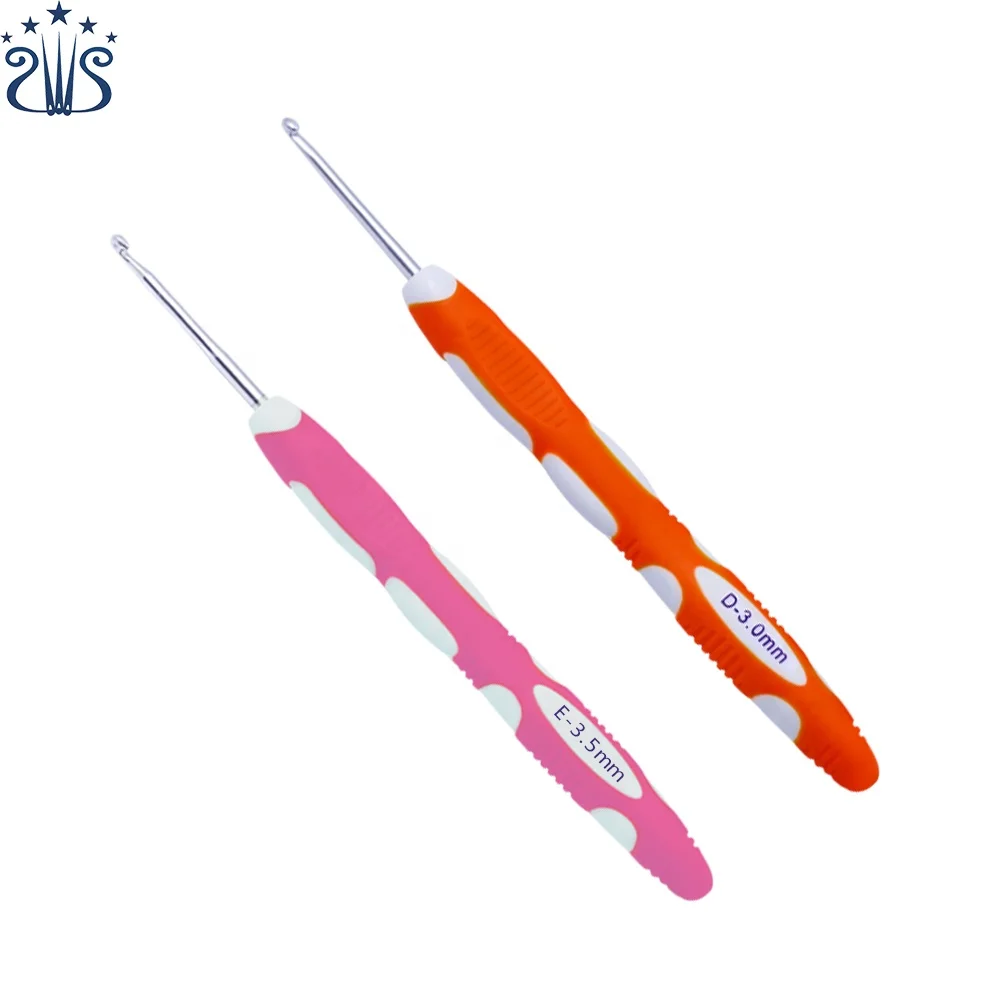 9pcs Home Use Sewing Tool Set Aluminum Crochet Hooks Needles Stitches Knitting Craft Case Crochet Set Case Crochet Set