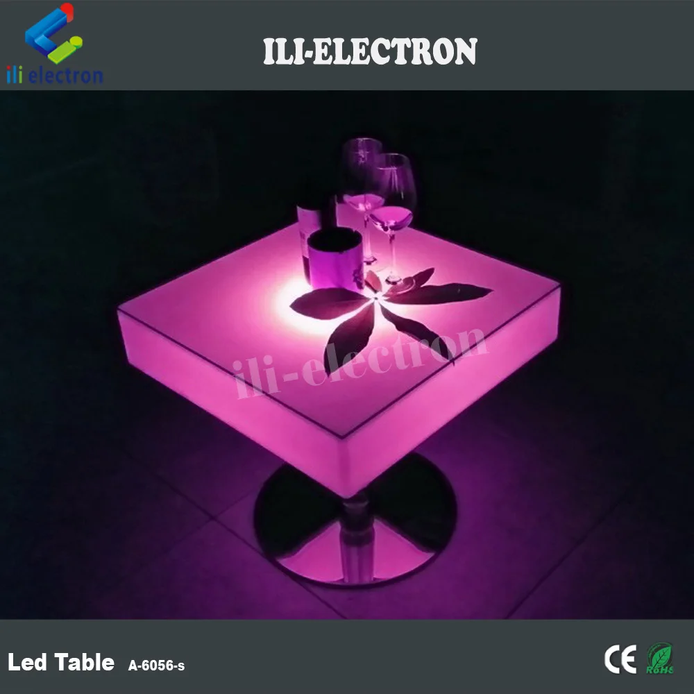 Led Garden Table Night Club Furniture color Cocktail table LED furniture