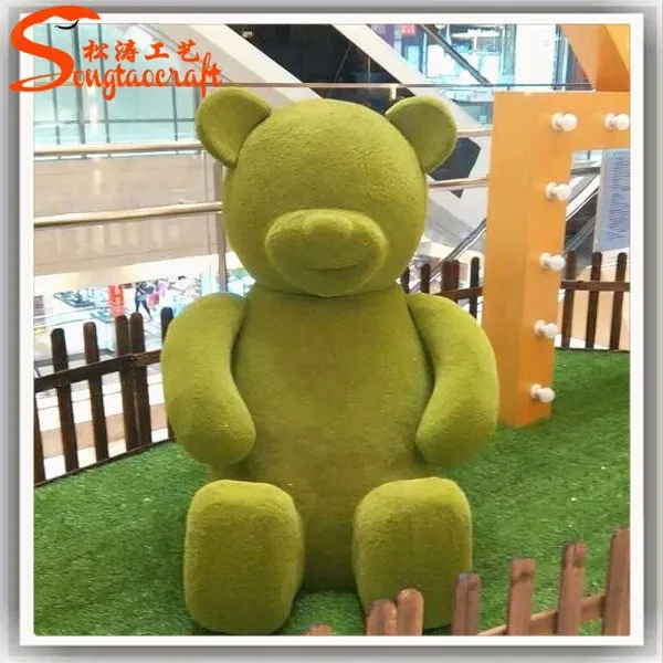 Animal sculptures artificial grass animal artificial topiary animal green wire topiary frames